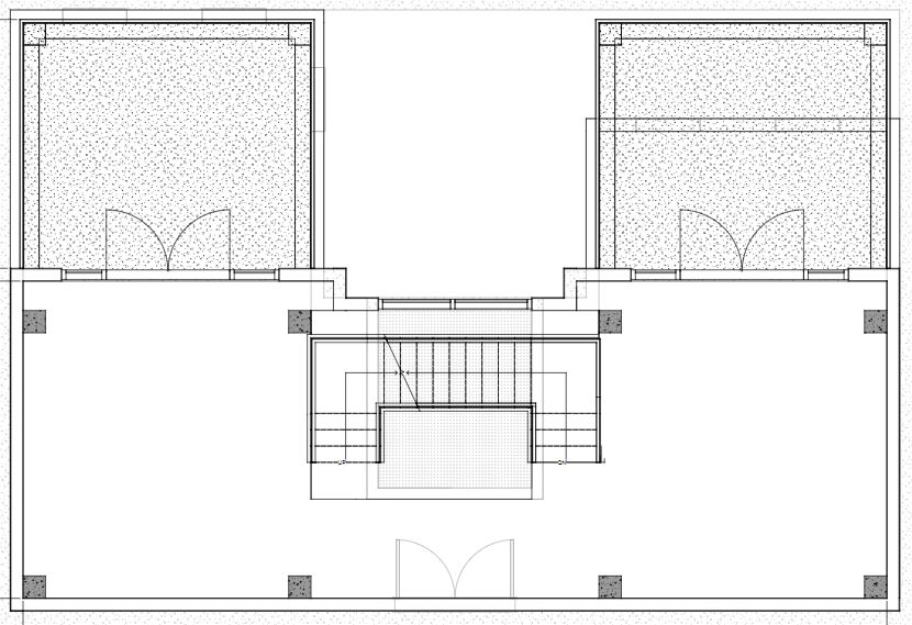 FLOORPLAN LODESTAR TWO STORY BUILDING SECOND LEVEL SAMPLE DRAWING